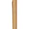 Ekena Millwork Olympic Slat Rough Sawn Bracket, Western Red Cedar, 6"W x 34"D x 38"H BKT06X34X38OLY06RWR - alternate 2